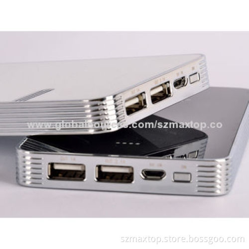 Power bank charger, capacity of 8000mAh, CE, FCC, RoHS
